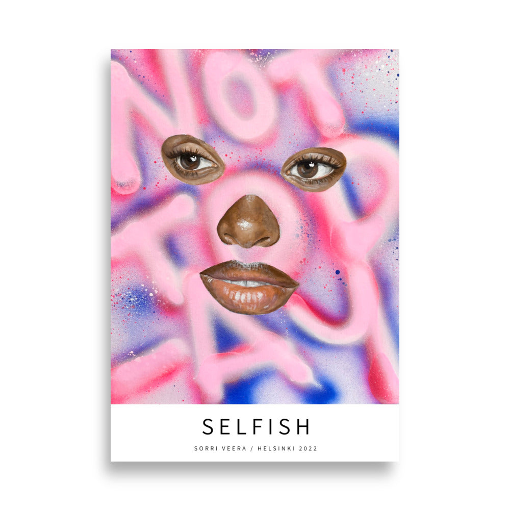 SELFISH - poster