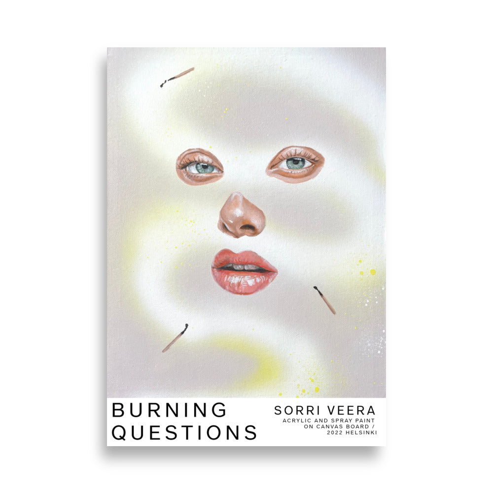 BURNING QUESTIONS - poster